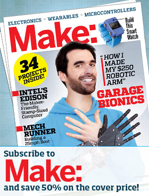 Subscribe to MAKE magazine!