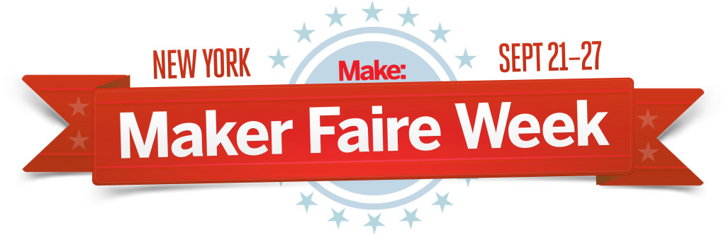 World Maker Faire New York 2015 Maker Week Ribbon