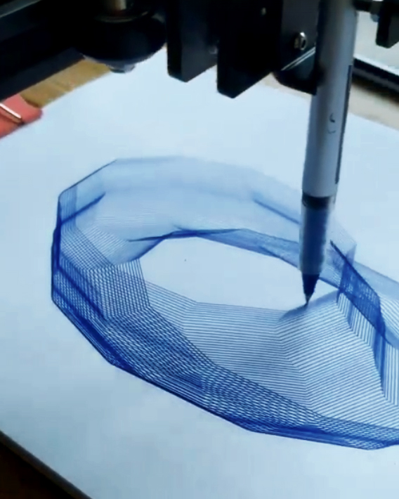 Maker Faire | Algorithmic Art & Pen Plotter Experiments - Maker Faire