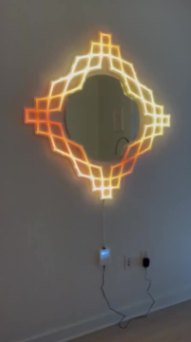 Lumatron: Custom LED Sculpture System - exhibit detail 1