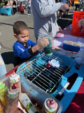 Tie Dye using STEAM principals - exhibit detail 3