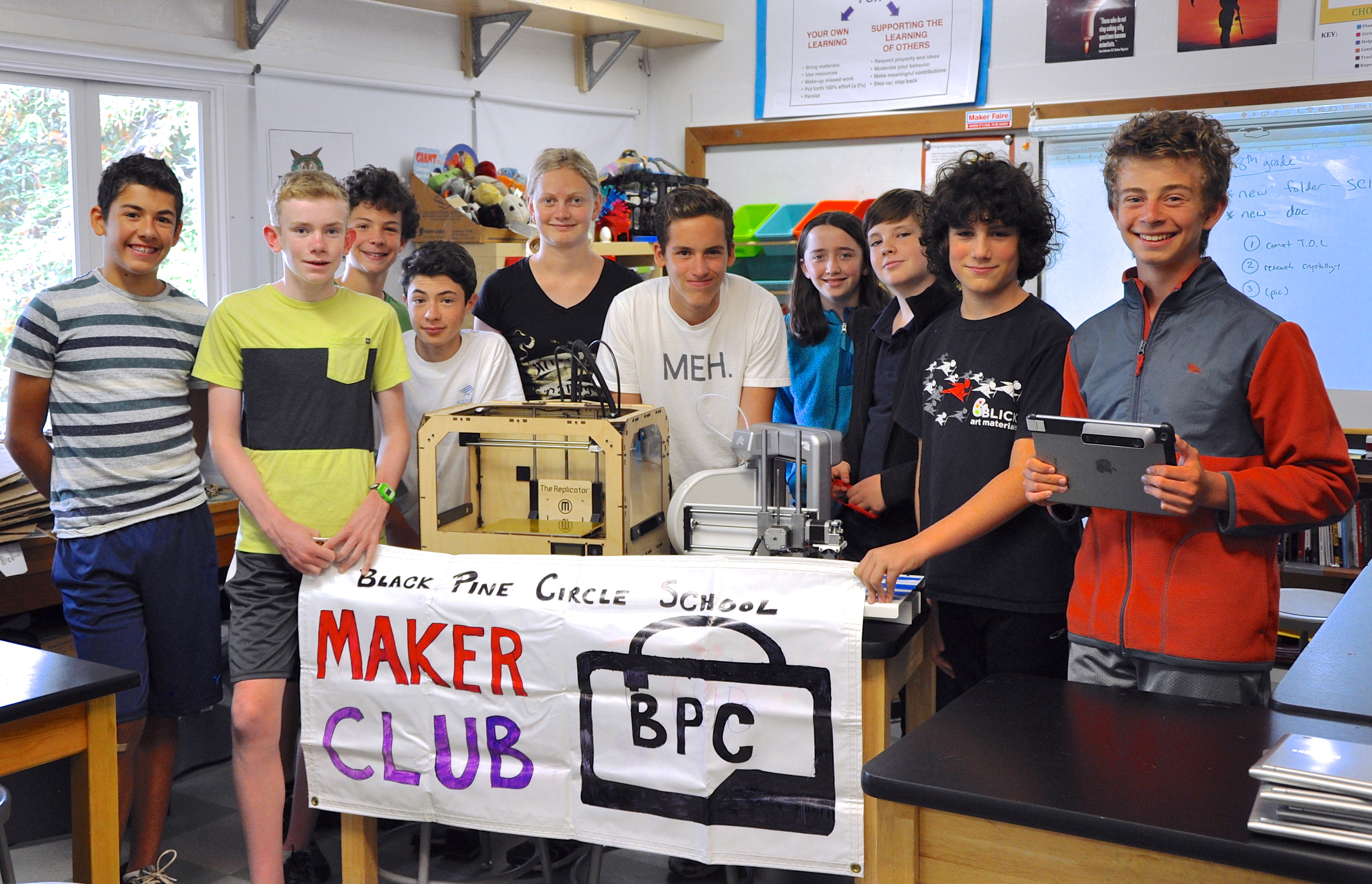 3D Printing in the Classroom: Q & A with Students and Teacher
