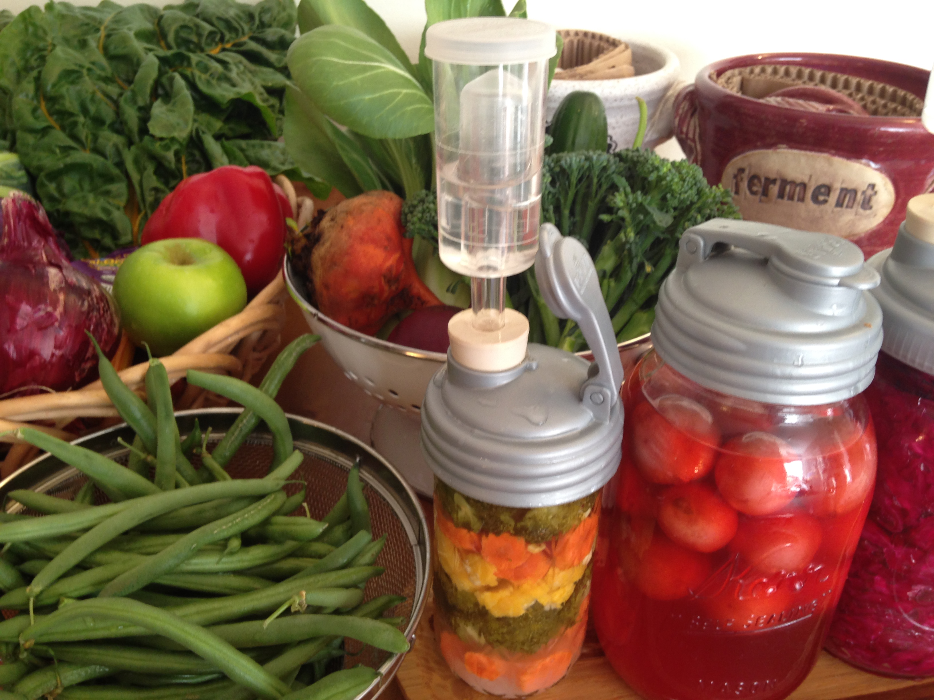 Fermenting Rainbows — Turn any vegetable into a pickley, fermented snack