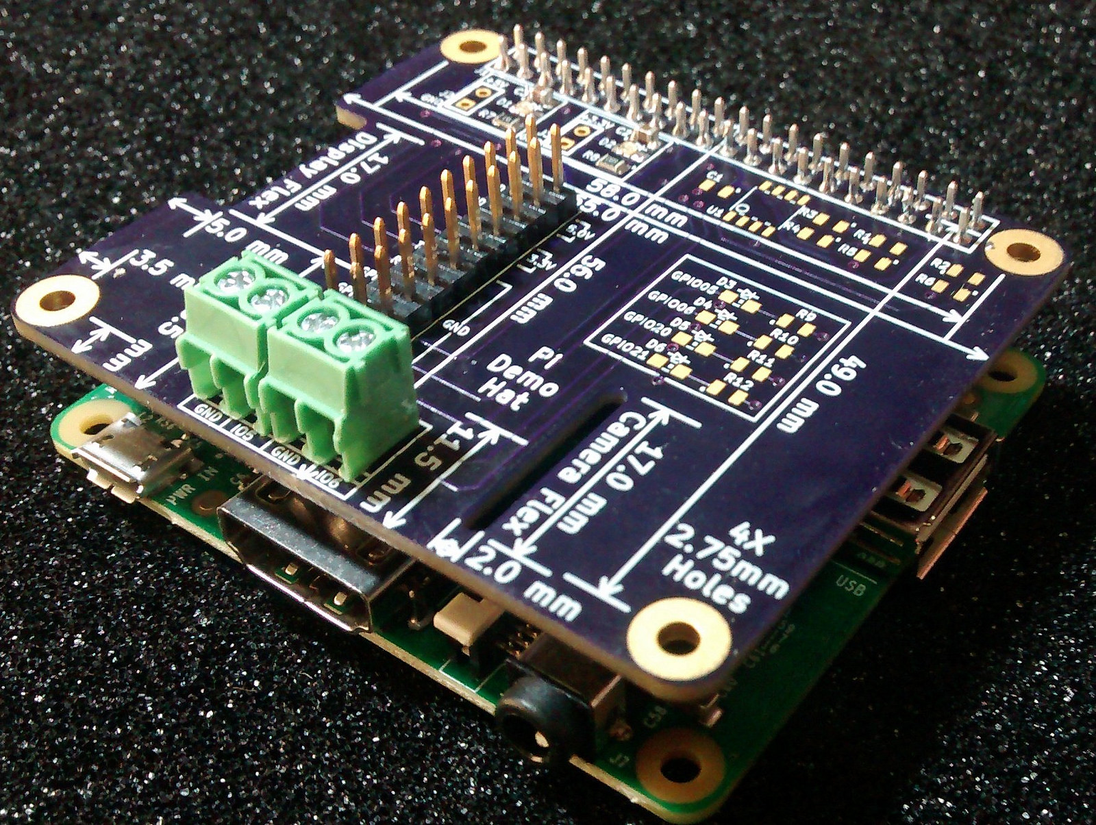Meta Pi: Design a Raspberry Pi HAT using KiCad running on the Raspberry Pi 2