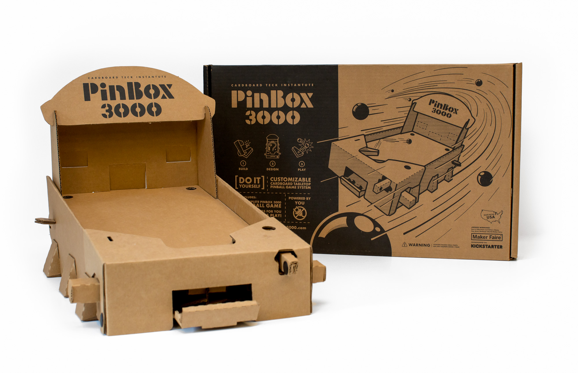 PinBox 3000 Art-cade by Cardboard Teck Instantute