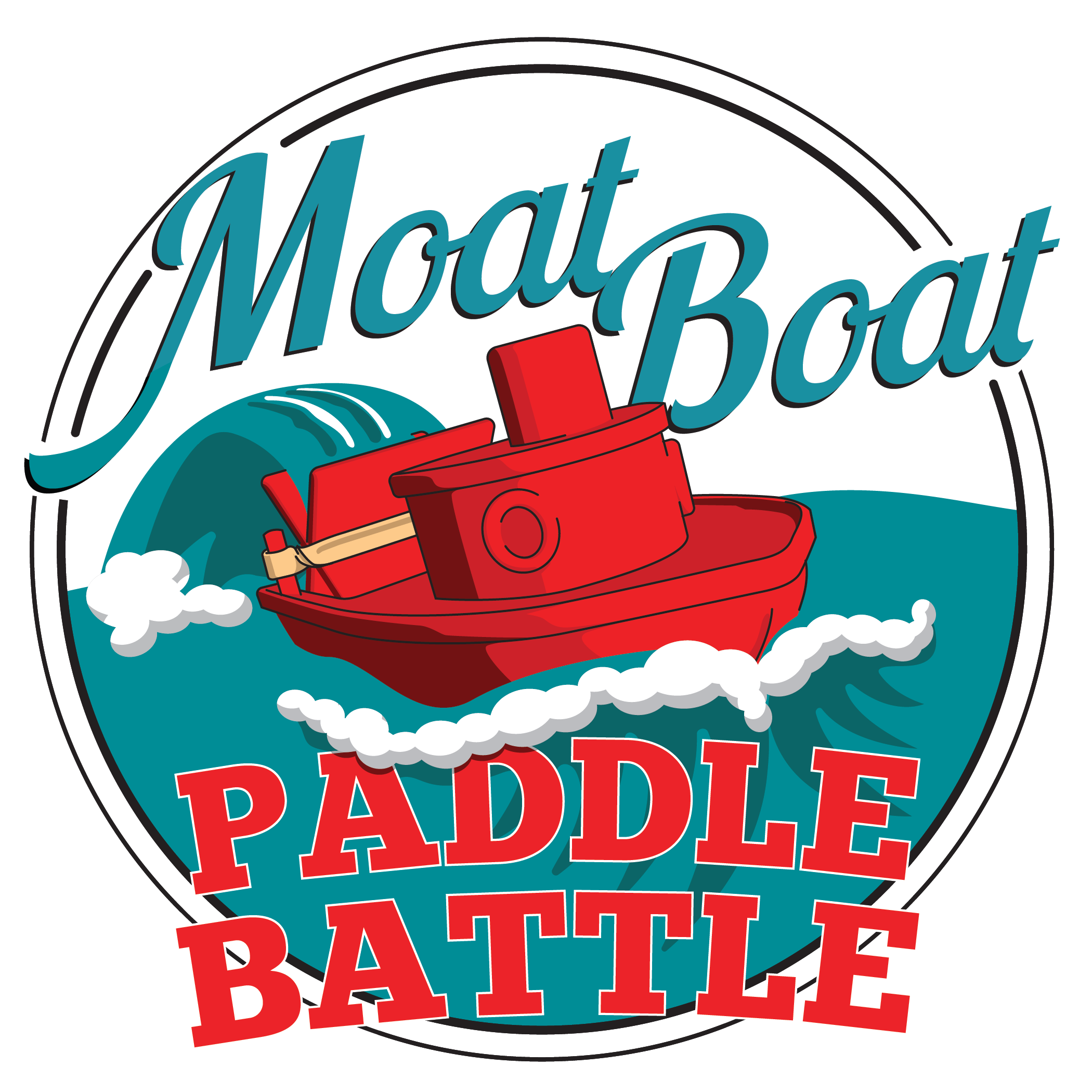 Moat Boat Paddle Battle