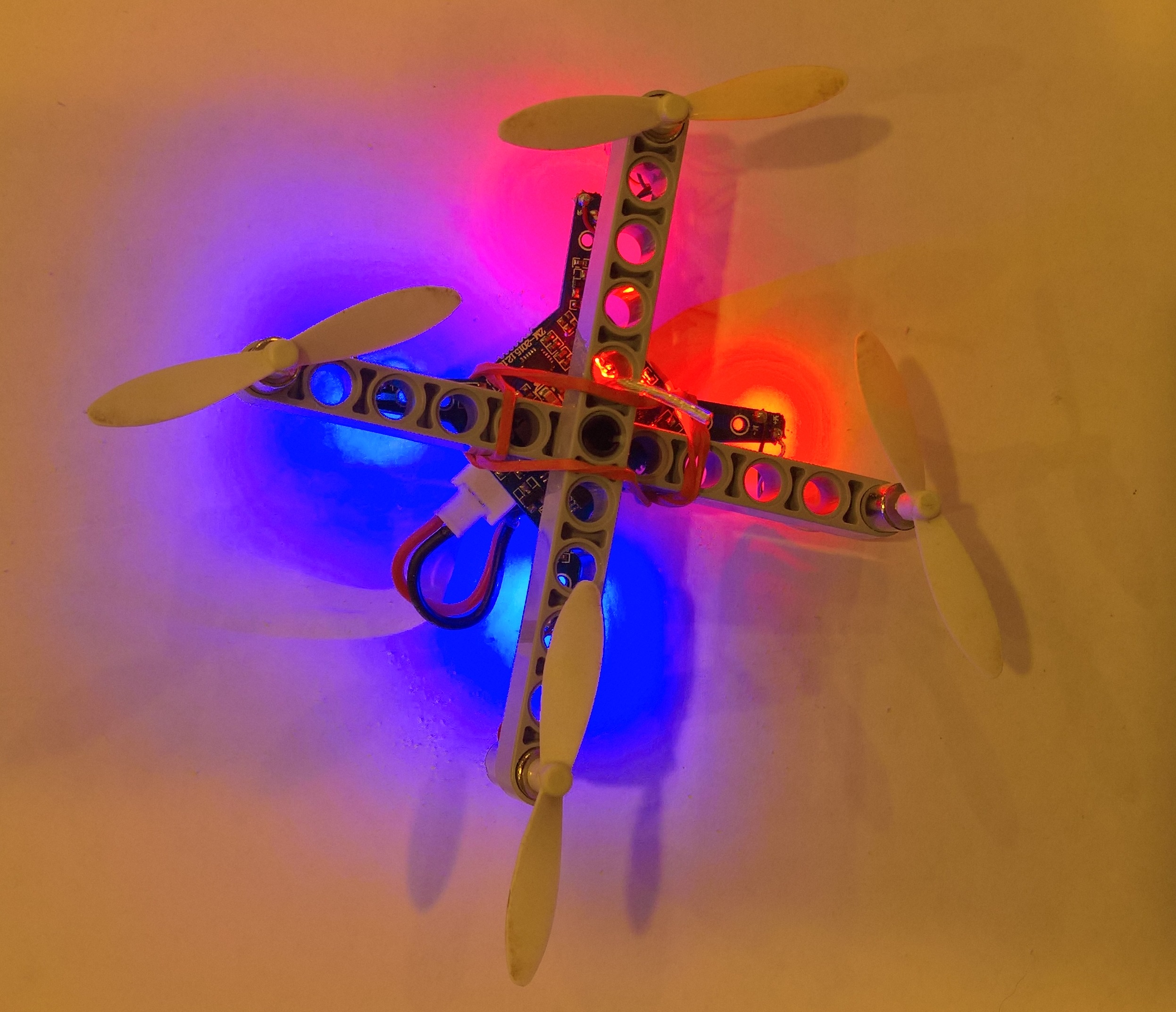 Flying high: Building of a Lego Drone