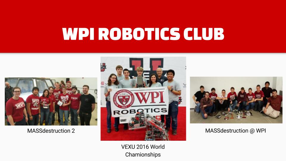 Starting a Robotics Community at your College