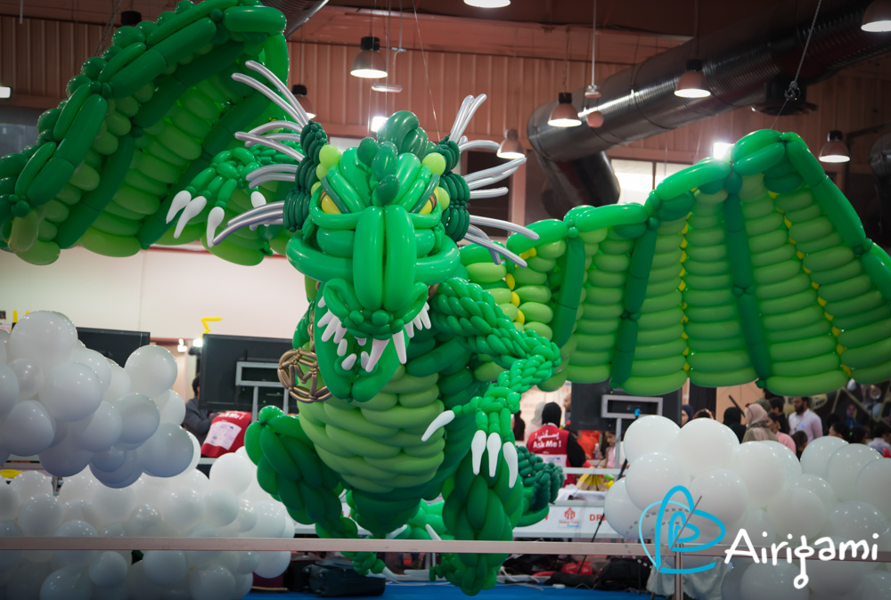 Airigami: Giant Balloon Dragon