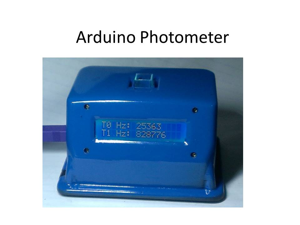 Arduino Photometer