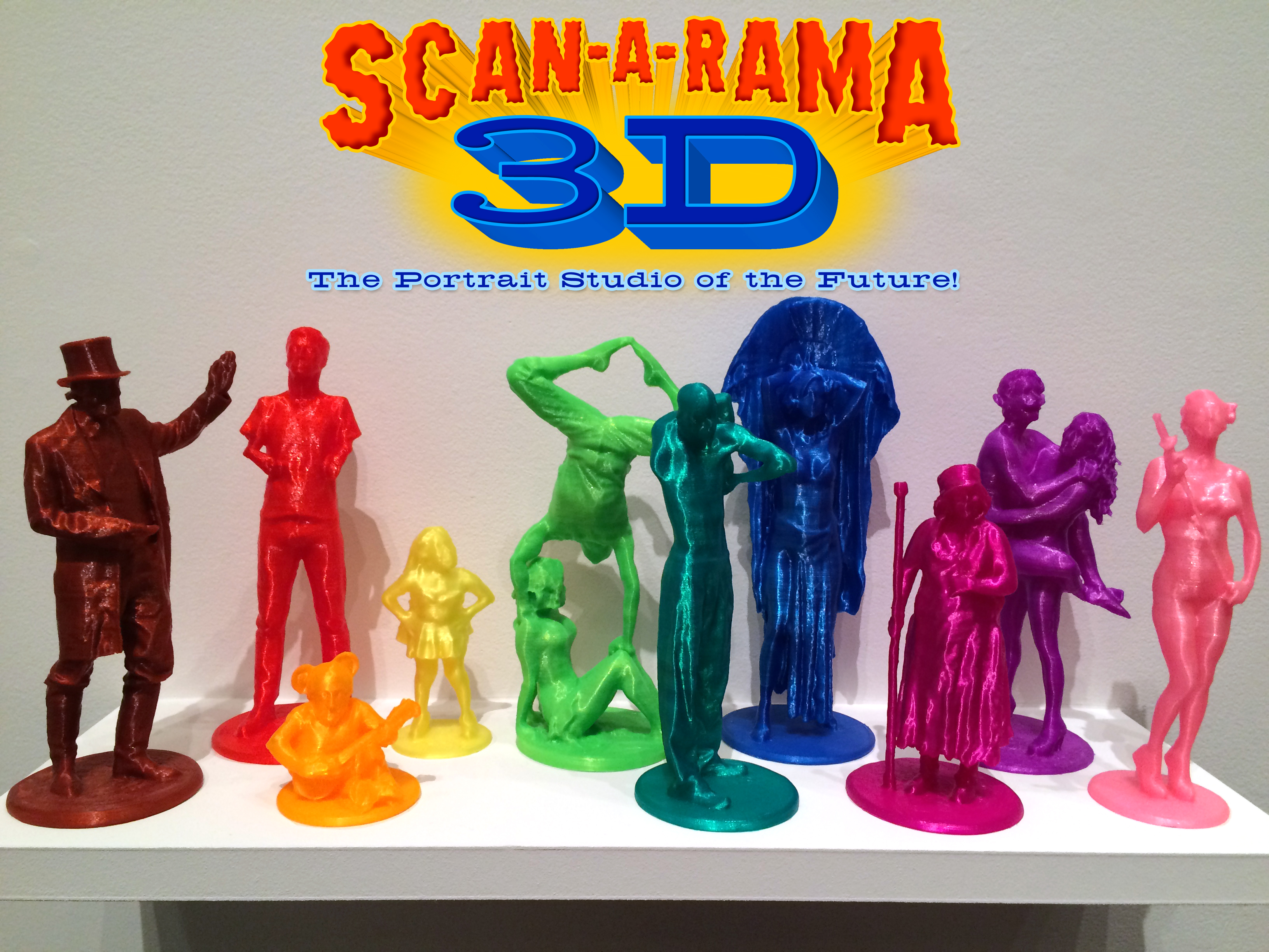 The Great Fredini's Scan-A-Rama 3D Portrait Studio