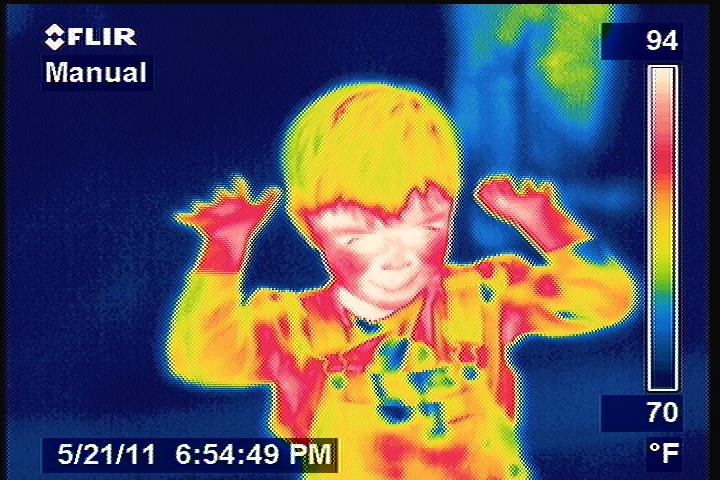 Playing with Infrared Thermography and Simple Machines with Paperclips