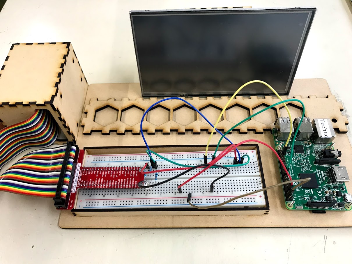 Prototype work board for Makers