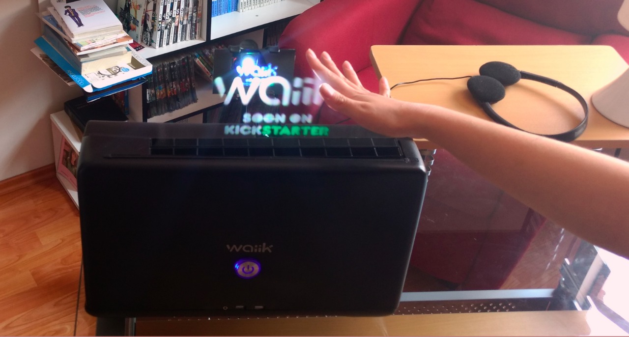 Maker Faire Waiik. Interactive Hologram Projector