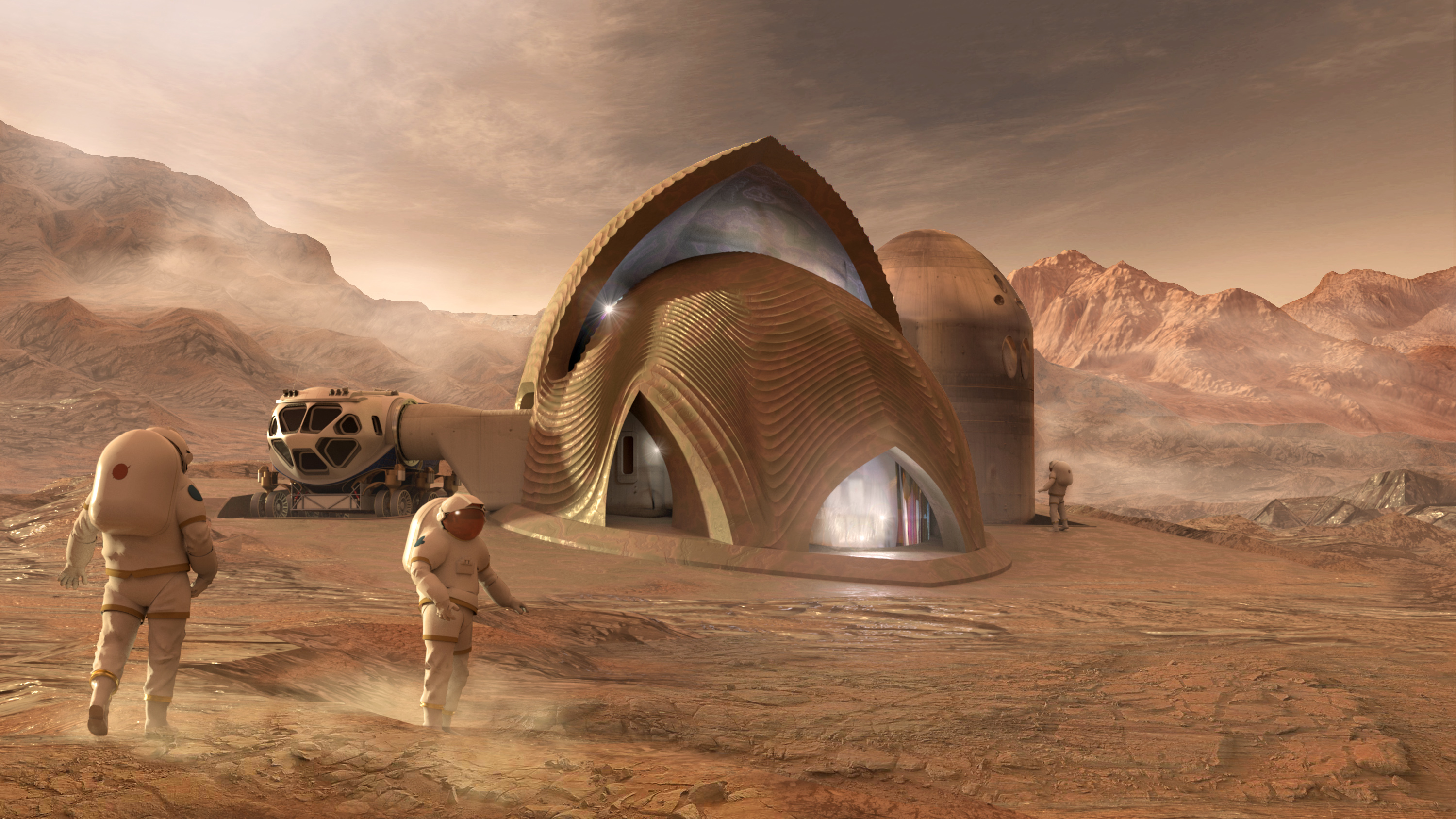 Mars X House: Designing and 3D-Printing a Future Surface Habitat