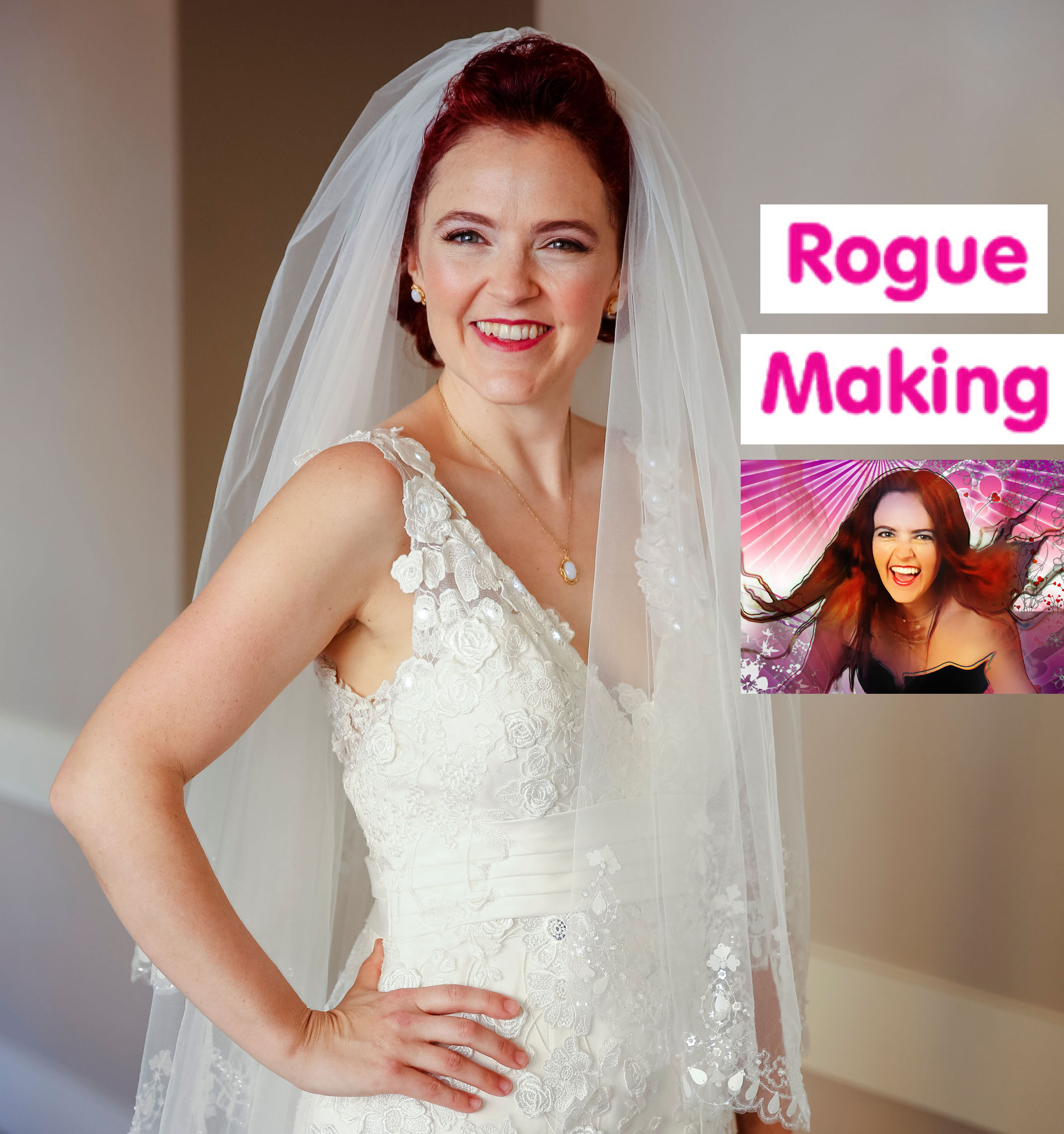 Rogue Making Wearable Tech Wedding Dress