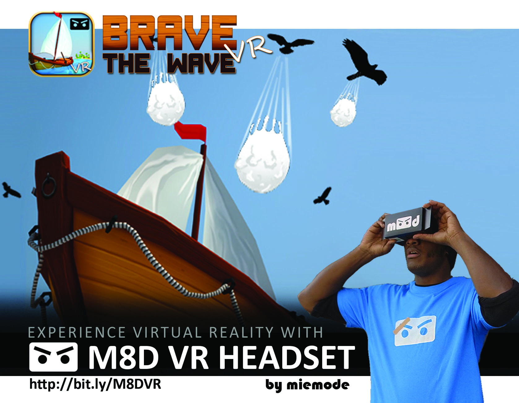 M8D Virtual Reality Headset by Miemode