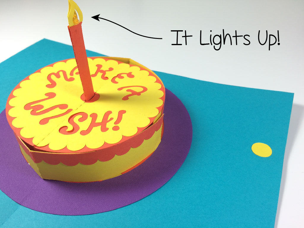 Circuit Sentiments: Light-Up Pop-Up Greeting Card Kits