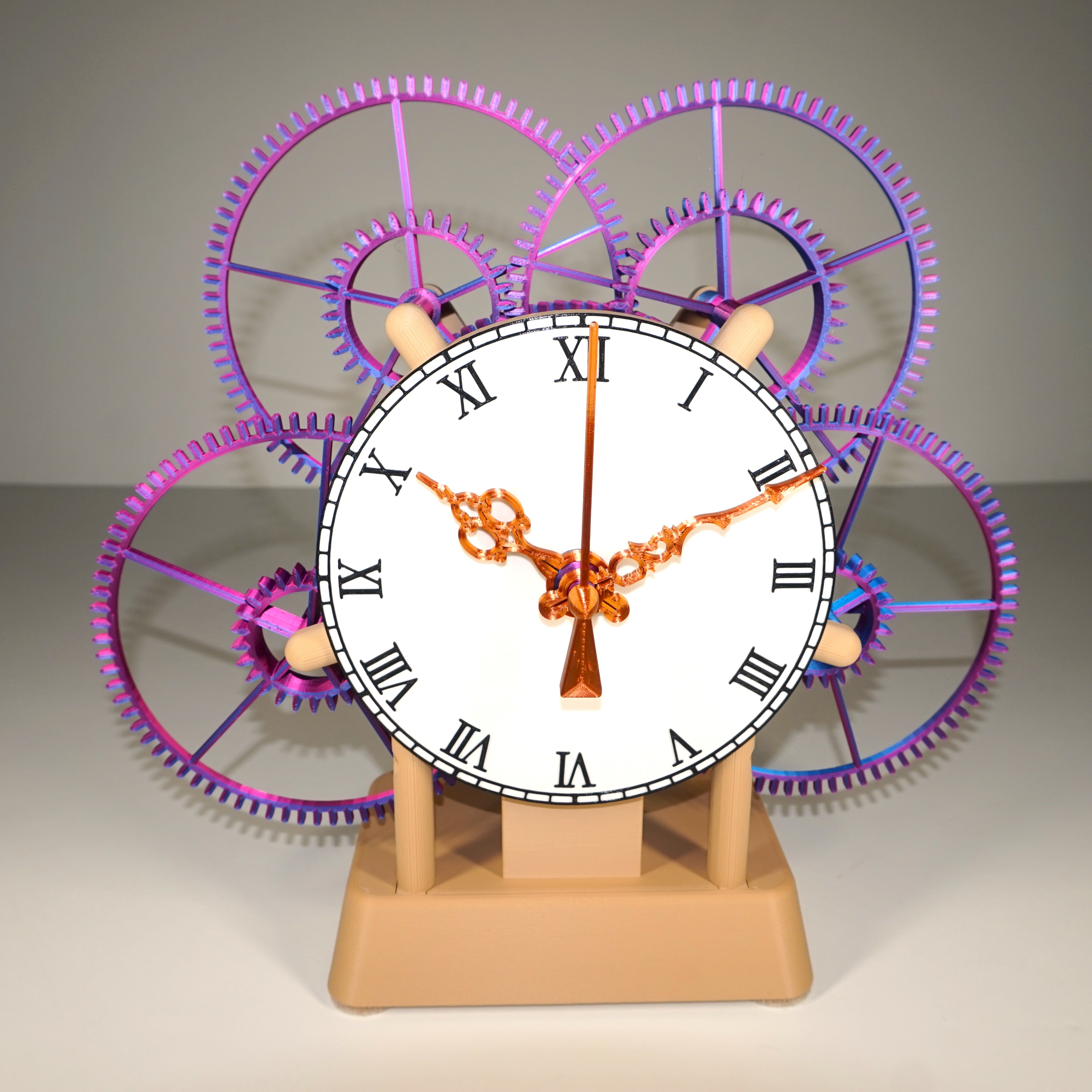 Maker Faire 3d Printed Clocks