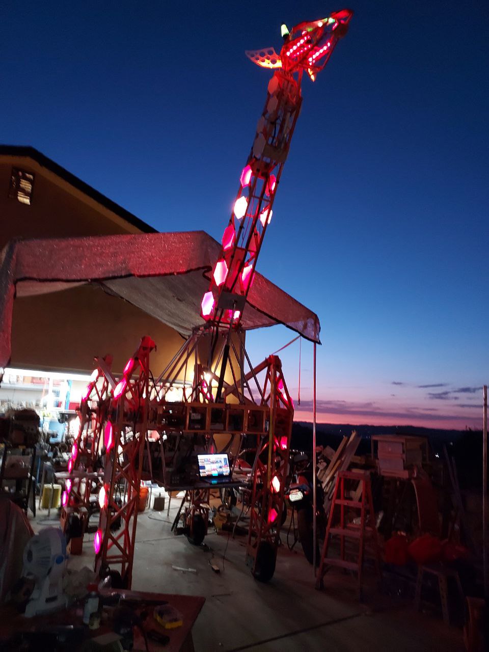 Maker Faire The Electric Giraffe Project