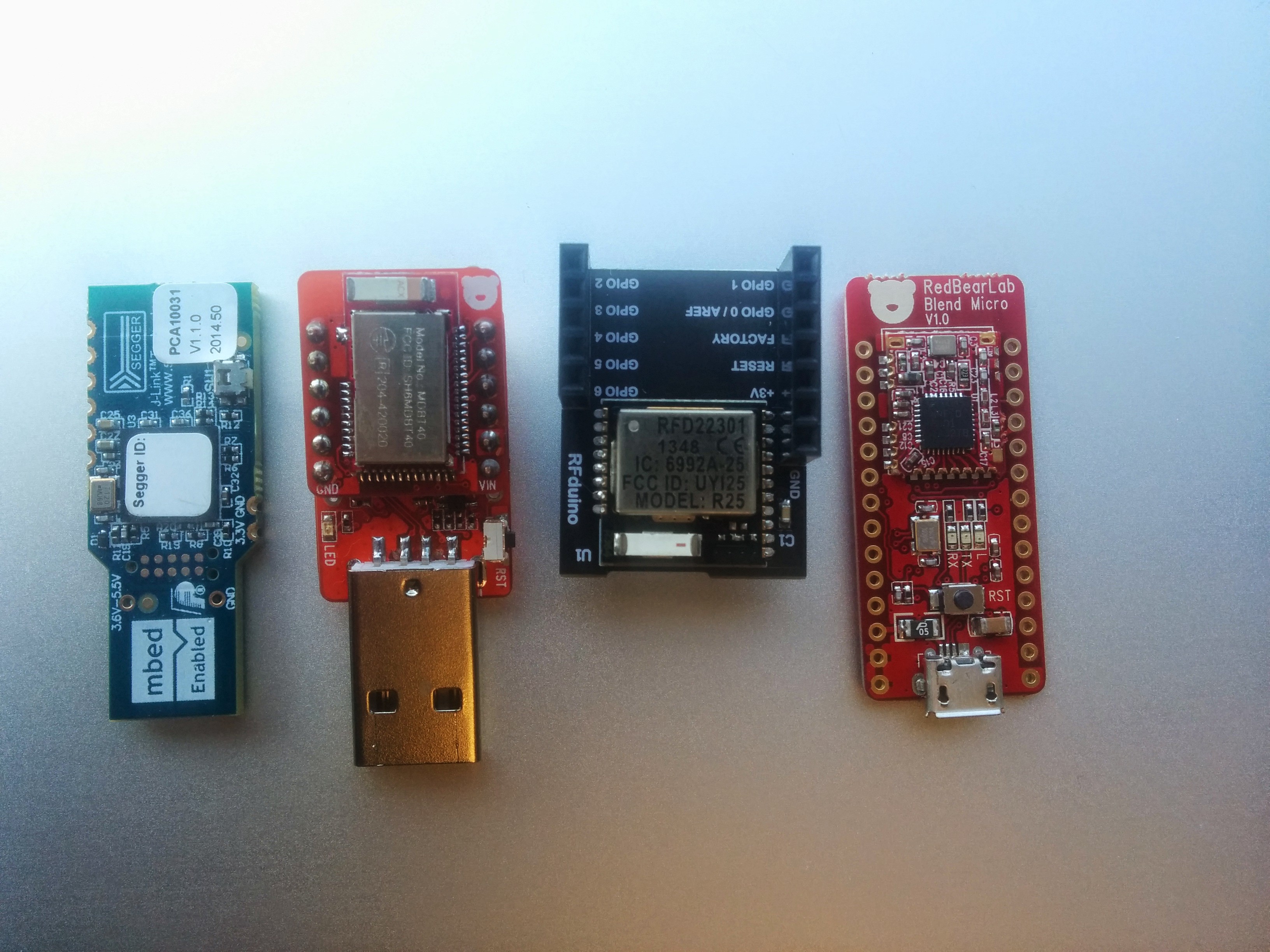 Creating Bluetooth Low Energy peripherals with Arduino