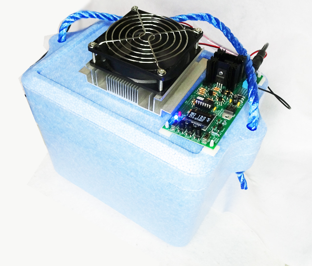 Maker Faire Personal Peltierbased tabletop air conditioner