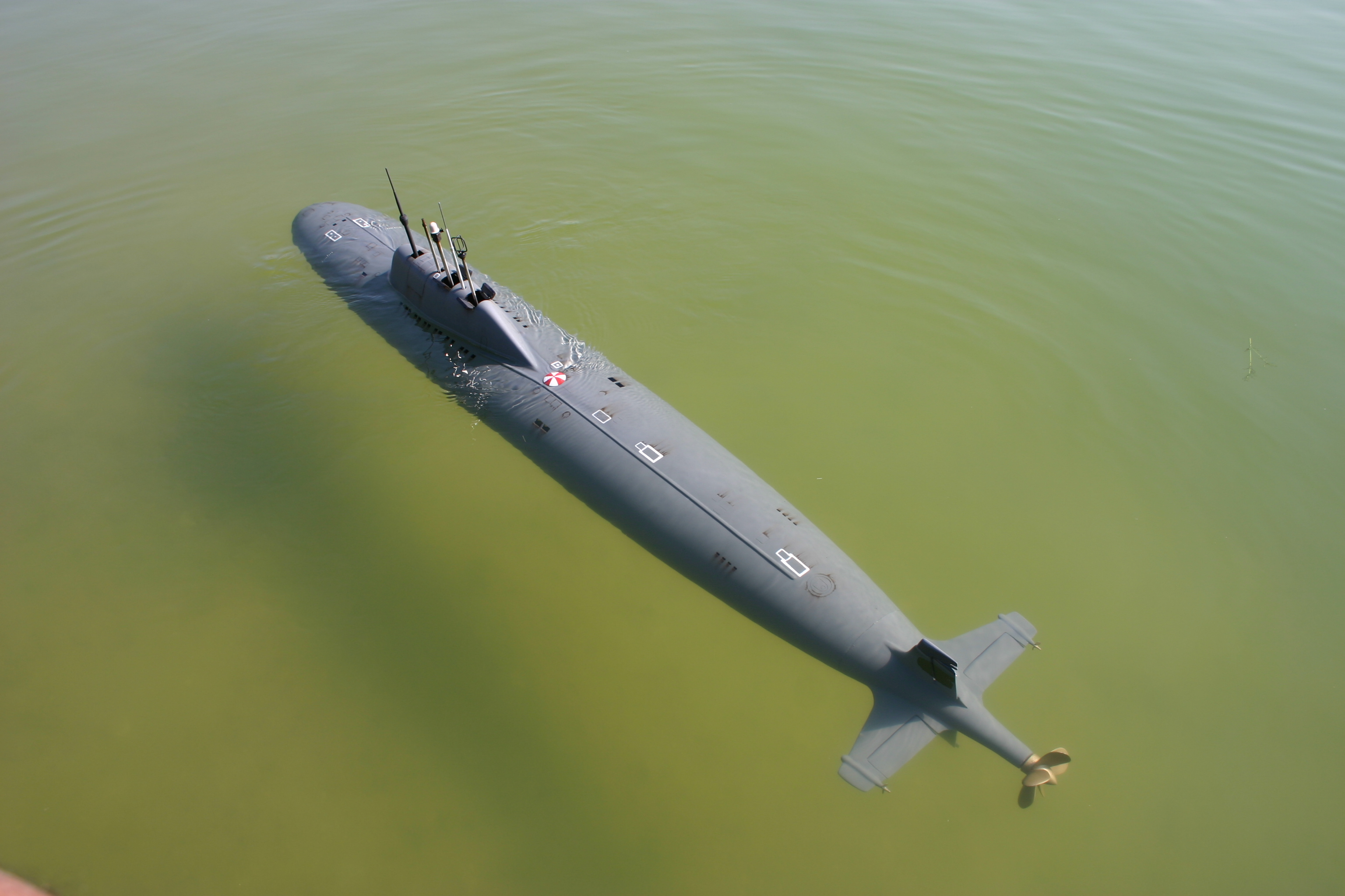 Five Foot Scratch Built Radio Controlled Submarine