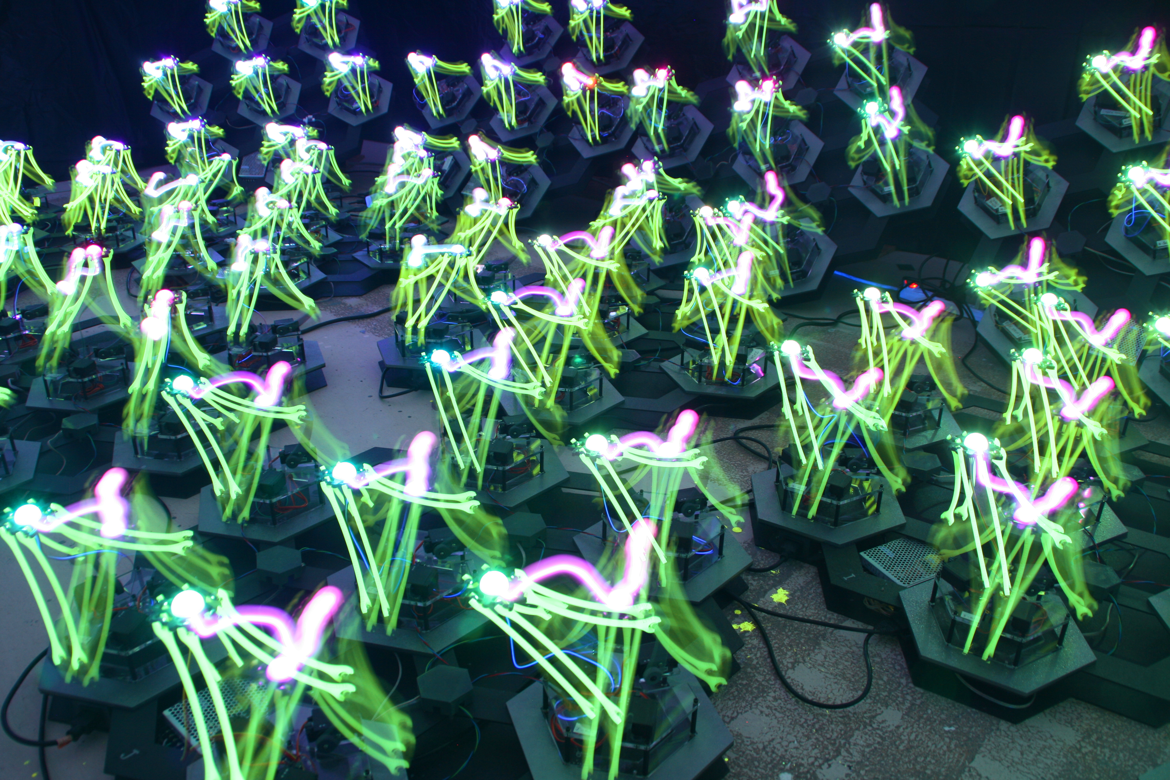 Maker Faire | Light Play by ROBOT ARMY
