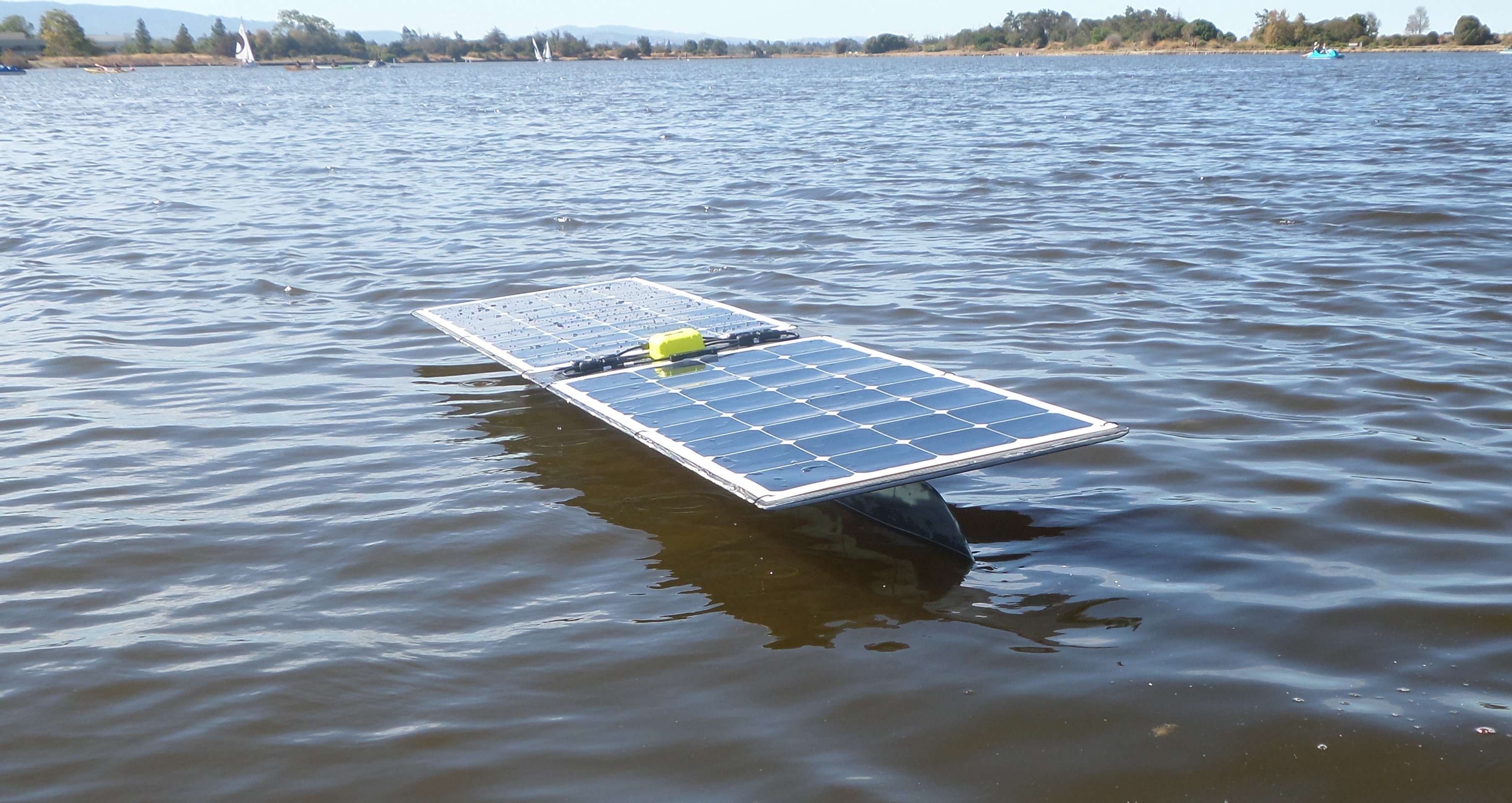 SeaCharger Solar-powered Autonomous Boat