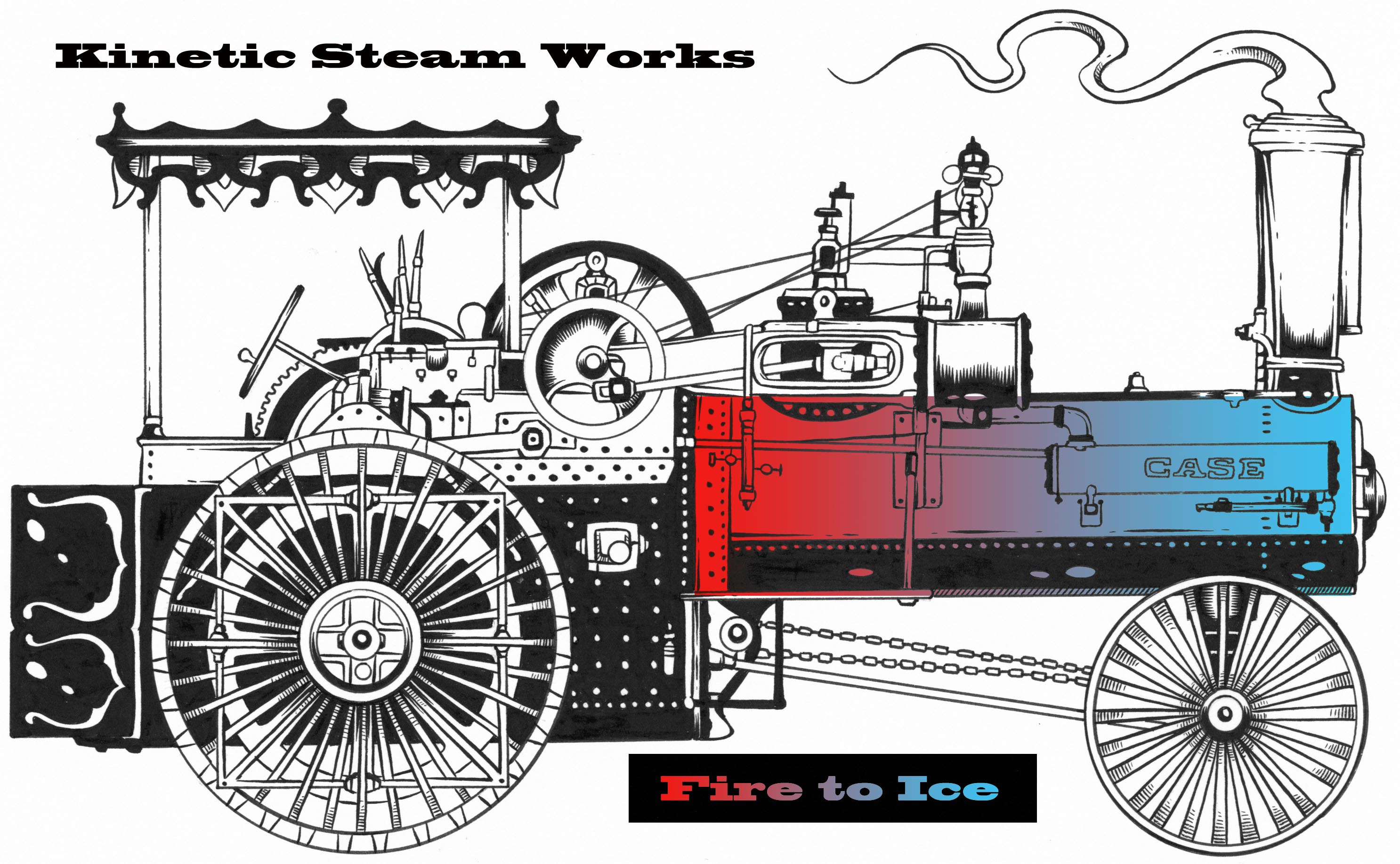 Fire into Ice- steam powered refrigeration