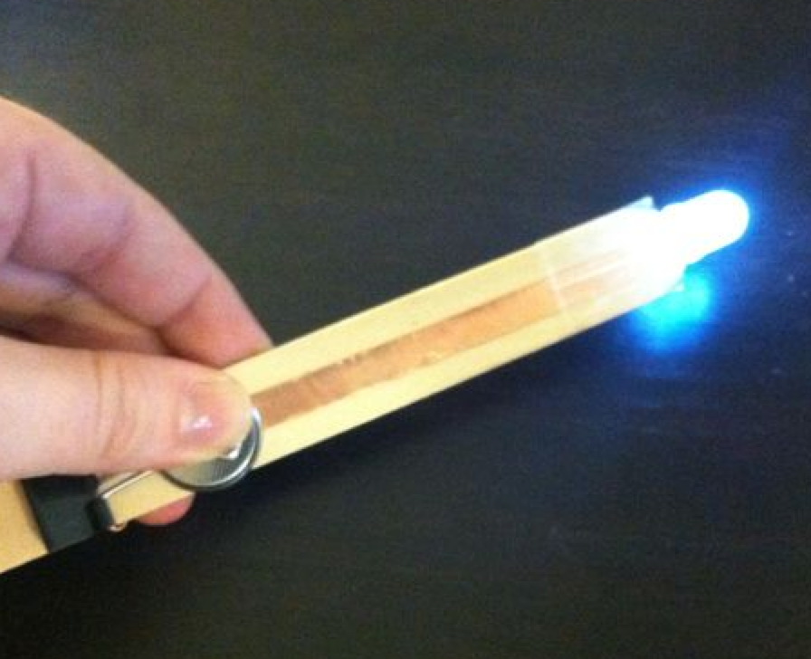 Make and Take: Popsicle Stick Flashlights