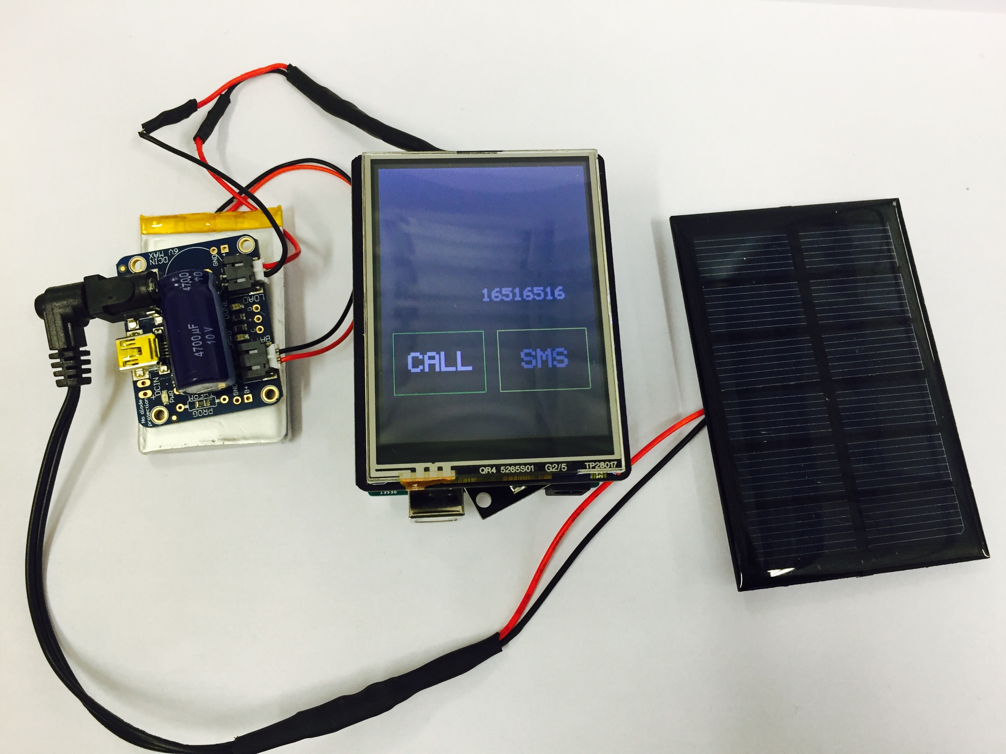 Building a Usable Cell Phone Powered by Solar Power
