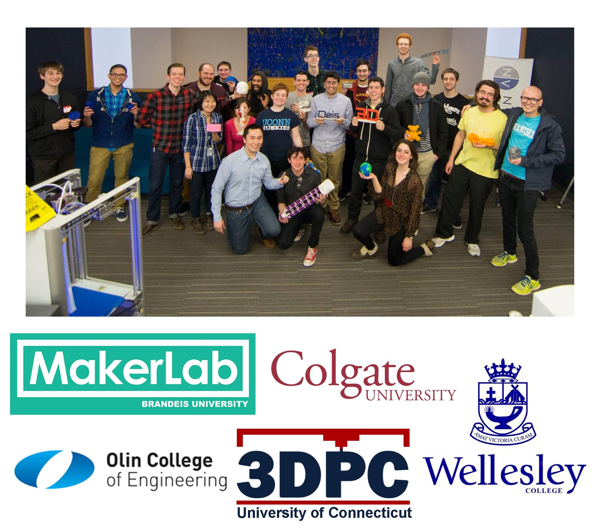 Emerging Technology Use on Campus: MakerSpace Project Showcase with Brandeis, Colgate, Olin, UCONN, Wellesley and friends