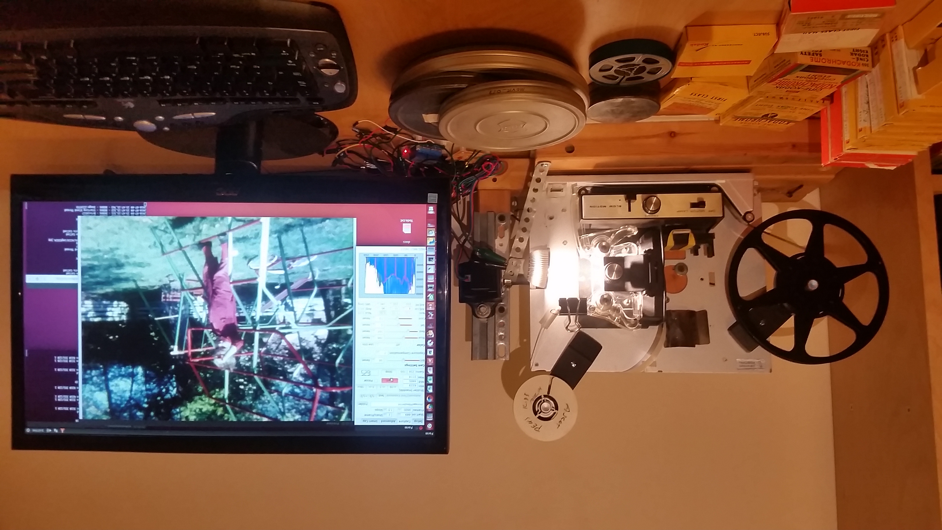 Restore Vintage Movies With a Projector and a Pi